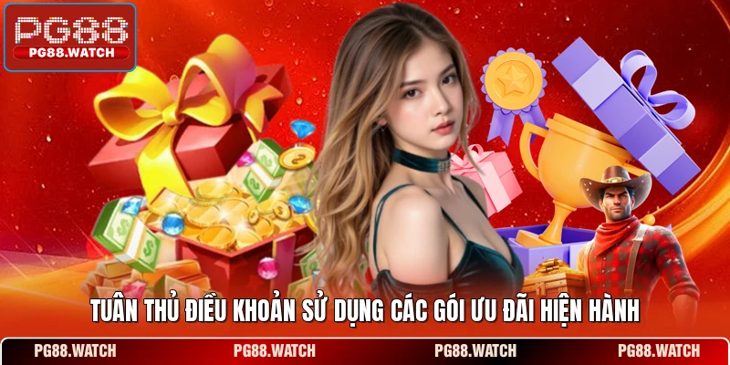 Tuân thủ điều khoản sử dụng các gói ưu đãi hiện hành